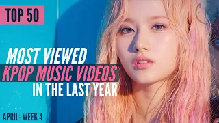 The Most Viewed Kpop Music Videos In The Last Year | April 2019-2020 (Week 4)