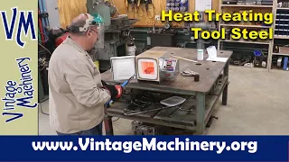 Heat Treating W1 Tool Steel using the Hot Shot 360 Heat Treat Oven