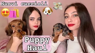 PUPPY HAUL 🐶💕 Tutto quello che abbiamo comprato per i nostri nuovi cuccioli