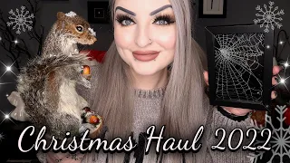 What I Got For Christmas Haul 2022 - Spooky Edition! - LunaLily