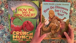 Week 27 Overview of Books (Dinosaur Week)