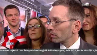 BP-Wahl 2016 - erste Reaktion Herbert Kickl - 24.4.2016