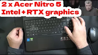 How the 'nice laptops' are dying - Two Nitro 5 intel + RTX graphics diagnose - #fail collection