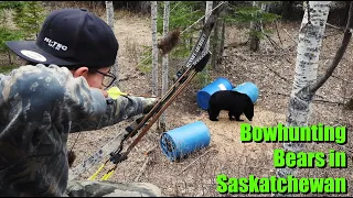 TRADITIONAL BOWHUNTING AT ITS FINEST!    This is what Bear hunting is all about!