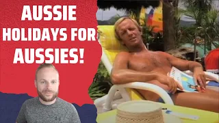 Rob Reacts to... Paul Hogan "Aust Made Holidays" - Australian Tourism Ad (1985)