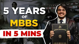 My 5 Years of MBBS Journey in 5 Mins | Dr Aman Tilak  #aiims #doctor #neet  #neet2024 #neet25 #aiims