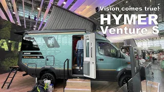 HYMER Venture S - Vision comes true. Hymer presents the exclusive Venture S off-roader