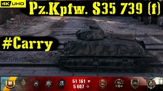 World of Tanks Pz.Kpfw. S35 739 (f) Replay - 9 Kills 1.4K DMG(Patch 1.7.0)