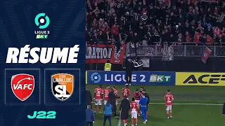 VALENCIENNES FC - STADE LAVALLOIS MFC (3 - 1) - Résumé - (VAFC - LAVAL) / 2022-2023