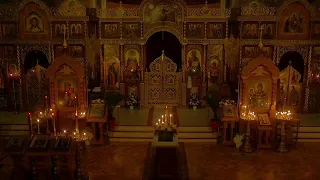 HVC 2022-01-18 Vigil Theophany Крещение Господне