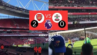 Arsenal vs Southampton Away Vlog | 2-0 Defeat