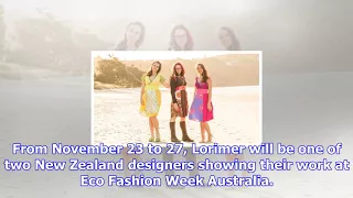 Waiheke island designer at eco fashion week australia