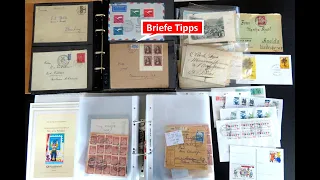 Briefe und Briefmarken: Tipps und Infos für Einsteiger und "Greenhorns" zum Thema Briefe sammeln