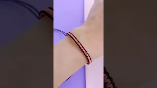 cómo hacer pulseras de macramé 💜 fáciles y bonitas / pulseras de hilo tutorial