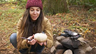 Campfire Bread | Baking in a bushcraft stone oven + recipe!