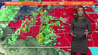 Cold front brings chilly, wet weather to Colorado