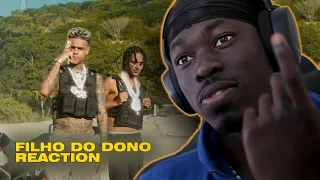 Que Melodia BOA | Oruam ft. MC Cabelinho - Filho do Dono (react)