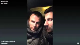 Дневник Хача. Periscope. Едем Бухать С Росомахой