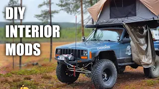 Jeep Cherokee XJ DIY Interior Mods