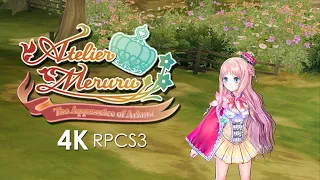 Atelier Meruru: The Apprentice of Arland (4K / 2160p / 60fps) | RPCS3 Emulator 0.0.32-16424 Sony PS3