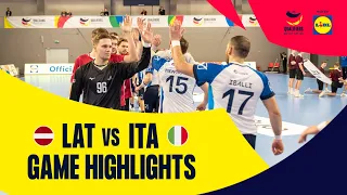 EHF EURO 2024 Qualifiers | Latvija - Itālija: spēles epizodes