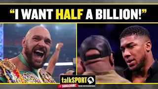 Tyson Fury tells Simon Jordan that the only way he'll come out of retirement is for half a billion
