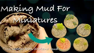 How to Make Mud for Miniatures - Cheap Stirland Mud Alternative