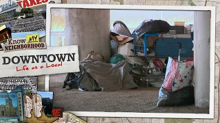 ‘It’s hard to get out of this rut:’ Homelessness on the rise downtown as city sweeps hundreds of...