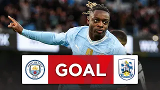 GOAL | Jérémy Doku | Manchester City 5-0 Huddersfield Town | Third Round | Emirates FA Cup 2023-24