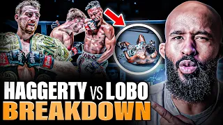 “INSANE FIGHT!” 🤯 HAGGERTY vs LOBO BREAKDOWN! *FULL FIGHT*