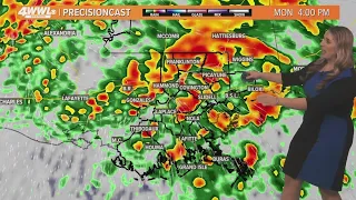 Weather: Heavy rain and severe storms Monday afternoon into early Tuesday