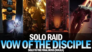 Solo Vow of the Disciple Raid - All Encounters To The Final Boss [Destiny 2]