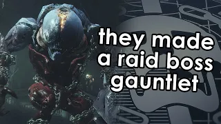 Pantheon is the raid boss gauntlet I've been waiting for. Mostly.