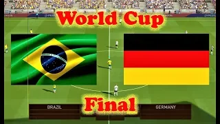 PES 2018 | Brazil vs Germany | World Cup Final | Gameplay PC