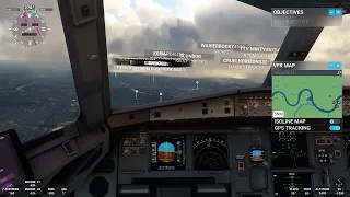 FS2020 British Airbus A320-232 Landing At London Heathrow (LHR) (EGLL)