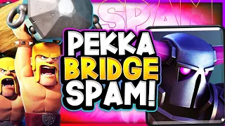 TOP 100 LADDER PUSH with PEKKA BRIDGE SPAM! 🏆