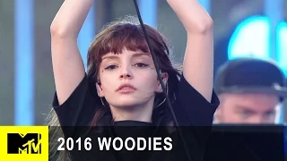 Chvrches Performs "Leave A Trace" at MTV Woodies/10 for 16 Festival | 2016 Woodies | MTV