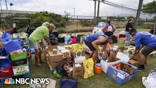 Residents rebuilding together after Maui fires