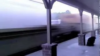 Freight Train Going 70 mph!