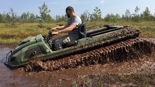 И ЭТО можно ПОСАДИТЬ??? Вездеходы Тингер в БОЛОТЕ!!!