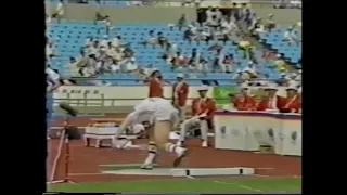 Werner Gunthor 1988 Olympic Shotput 21.99m Bronze
