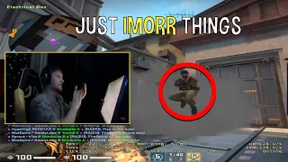 CSGO PROS AND STREAMERS REACT TO IMORR PLAYS