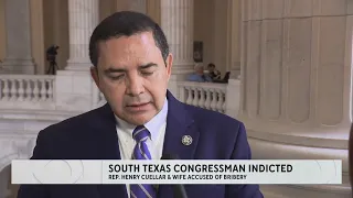 South Texas congressman, wife indicted