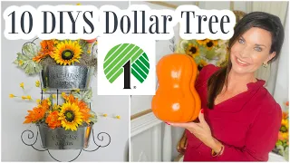 🌻10 DIY Dollar Tree FALL/SUMMER Decor CRAFTS Sunflowers🌻 Olivias Romantic Home DIY