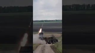 The Czech 122 mm RM 70 Vampire MLRS is in operation