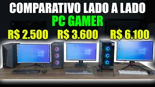 PC GAMER DE QUAL VALOR É MELHOR PRA VOCÊ? COMPAREI 3 PREÇOS E FIQUEI SURPRESO