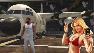 GTA 5: How To Steal A Titan (C-130) From Fort Zancudo Military Base