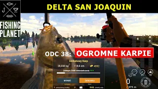 FISHING PLANET Ogromne karpie na Delcie jak je złowić? Delta San Joaquin carp. Poradnik