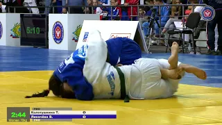 70 kg Колотушкина Т Лихачёва В 11 11 2018 Т2 Первенство России среди юношей и девушек до 18 лет