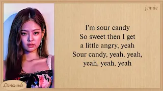 Lady Gaga, BLACKPINK Sour Candy Easy Lyrics